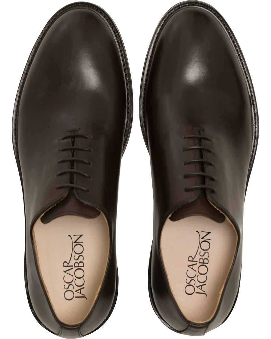Uomini | Oscar Jacobson President Wholecut Oxford Brown | Oscar Jacobson | President Wholecut Oxford Brown