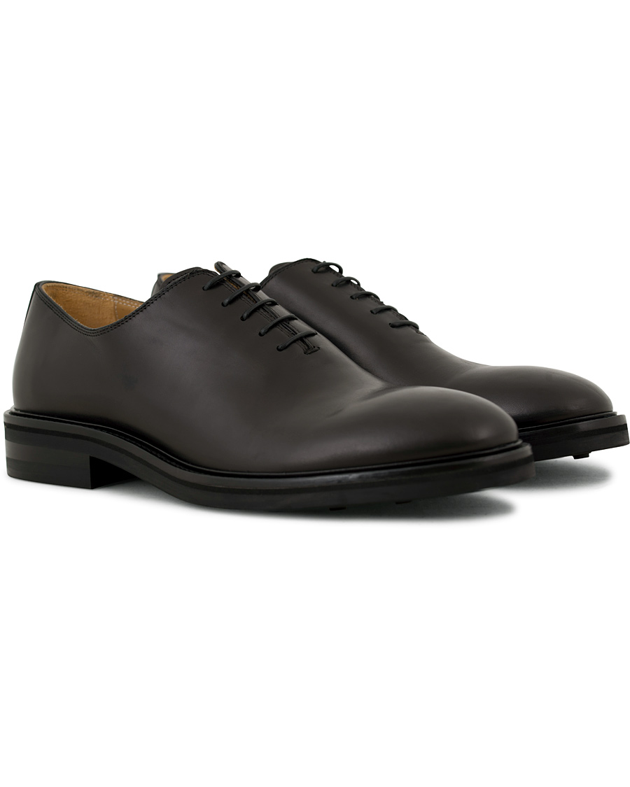 Uomini | Oscar Jacobson President Wholecut Oxford Black | Oscar Jacobson | President Wholecut Oxford Black