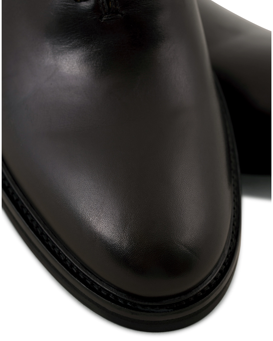 Uomini | Oscar Jacobson President Wholecut Oxford Black | Oscar Jacobson | President Wholecut Oxford Black