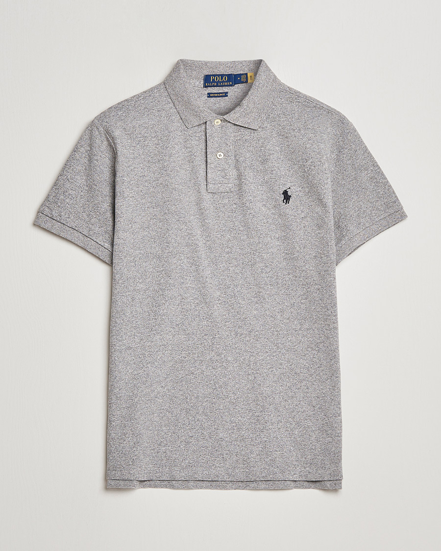 Uomini | Polo | Polo Ralph Lauren | Custom Slim Fit Polo Canterbury Heather