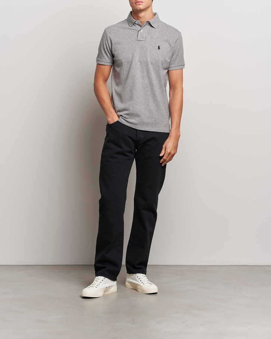 Uomini | Polo | Polo Ralph Lauren | Custom Slim Fit Polo Canterbury Heather