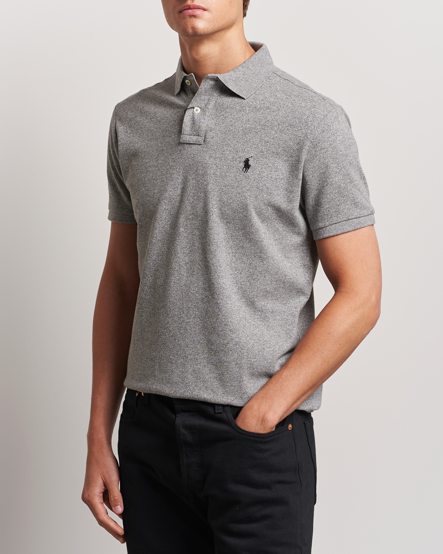 Uomini | Polo | Polo Ralph Lauren | Custom Slim Fit Polo Canterbury Heather