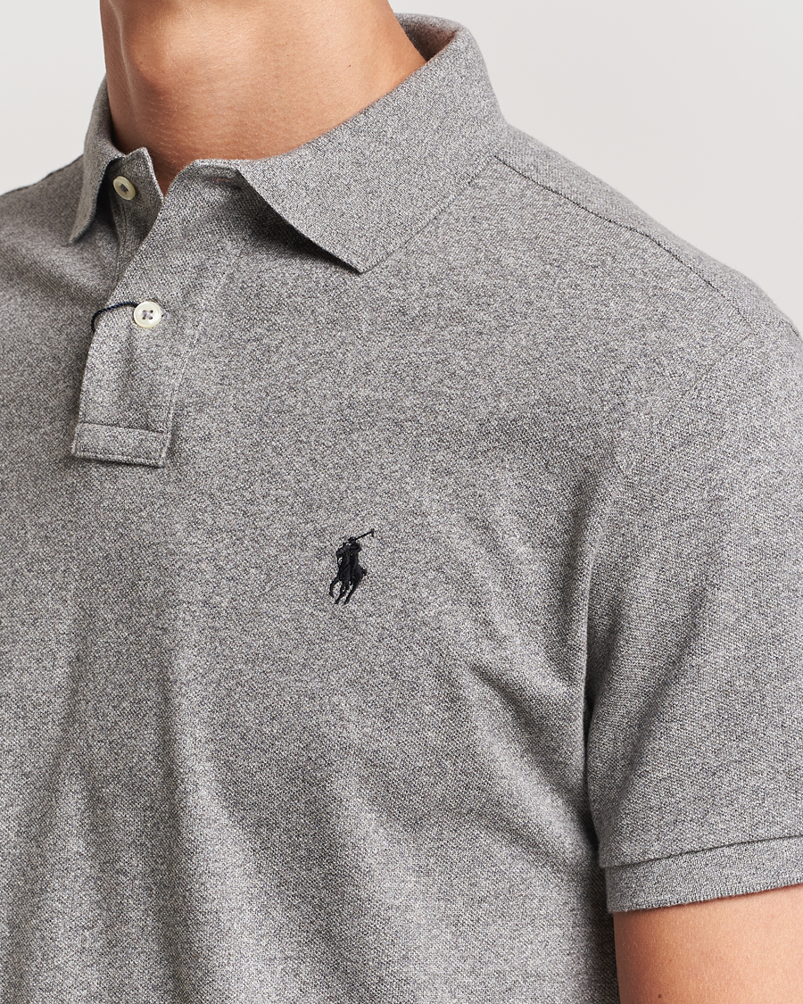 Uomini | Polo | Polo Ralph Lauren | Custom Slim Fit Polo Canterbury Heather