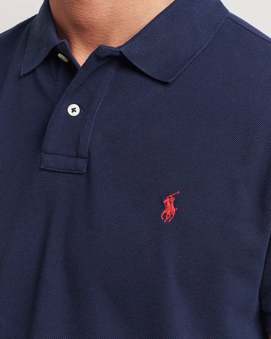 Uomini | Polo | Polo Ralph Lauren | Custom Slim Fit Polo Newport Navy
