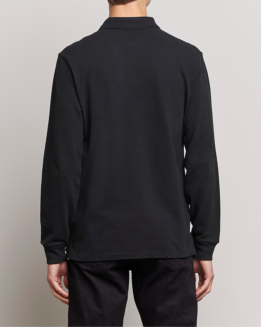 Uomini | Polo | Polo Ralph Lauren | Slim Fit Long Sleeve Polo Polo Black