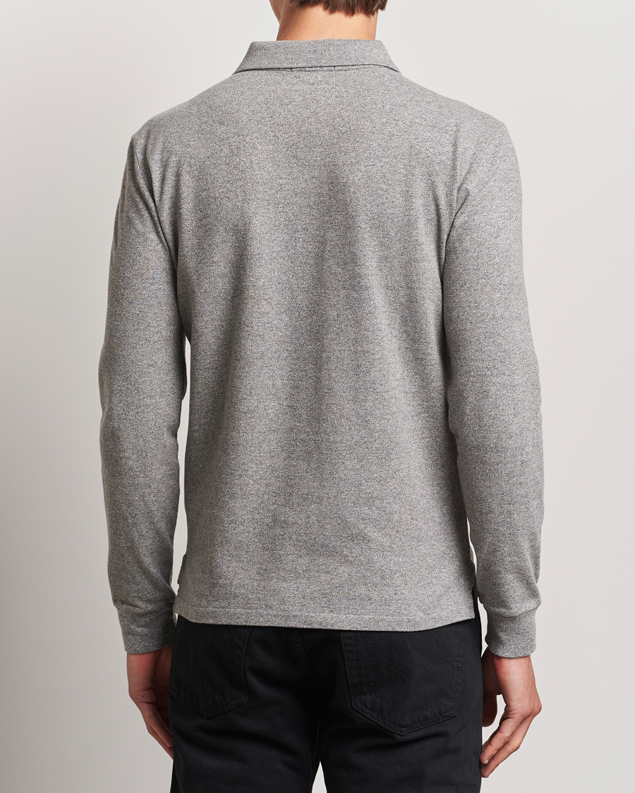 Uomini | Polo | Polo Ralph Lauren | Slim Fit Long Sleeve Polo Canterbury Heather