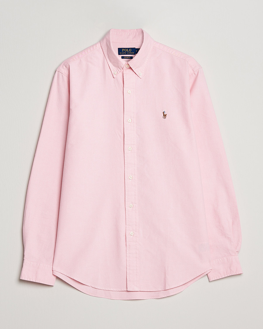 Uomini | Camicie | Polo Ralph Lauren | Custom Fit Oxford Shirt Pink