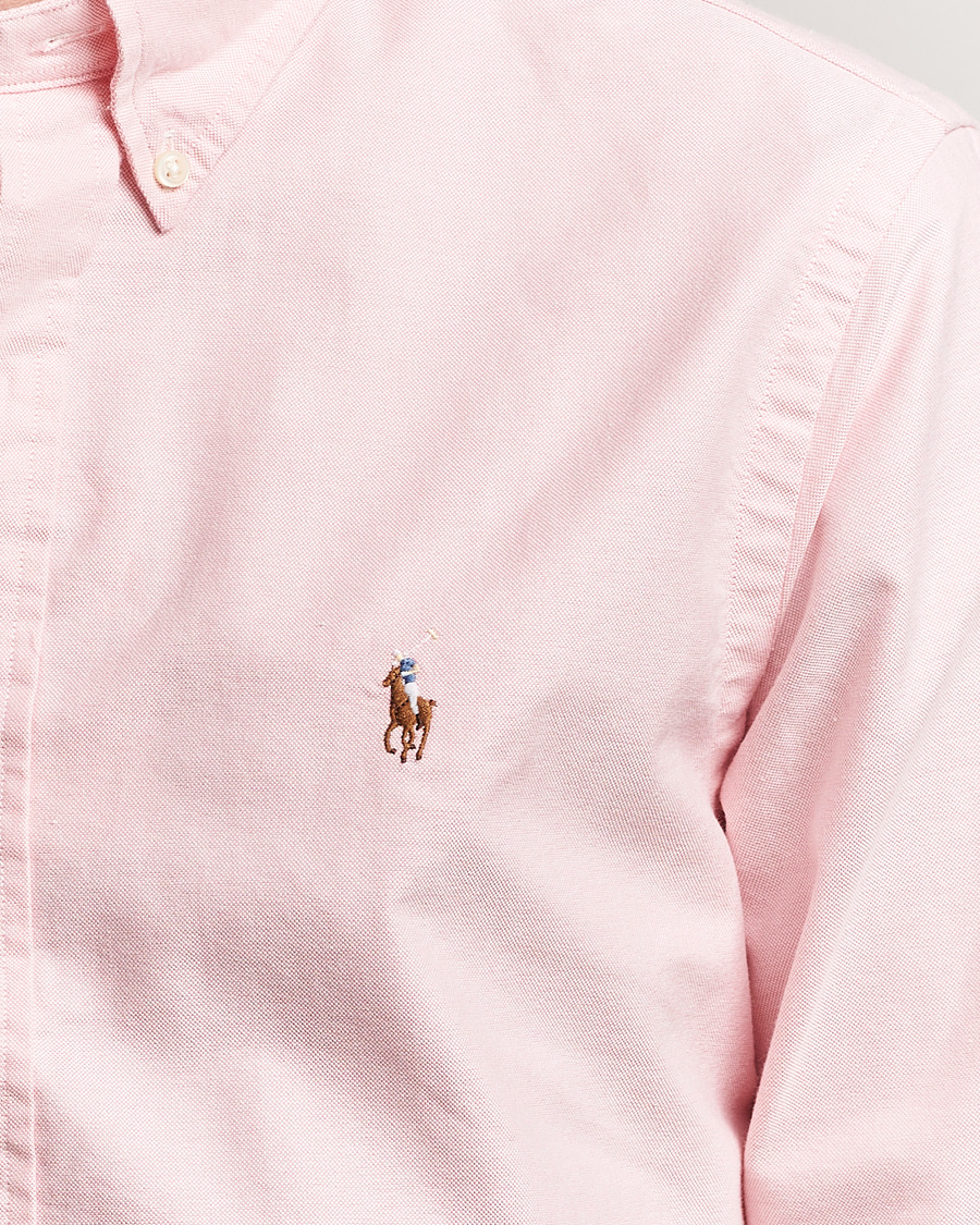 Uomini | Camicie | Polo Ralph Lauren | Custom Fit Oxford Shirt Pink