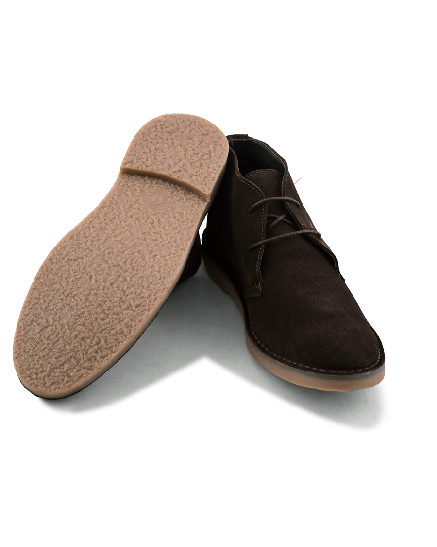 Uomini | Henri Lloyd Dover Boot Dark Brown Suede | Henri-Lloyd | Henri Lloyd Dover Boot Dark Brown Suede