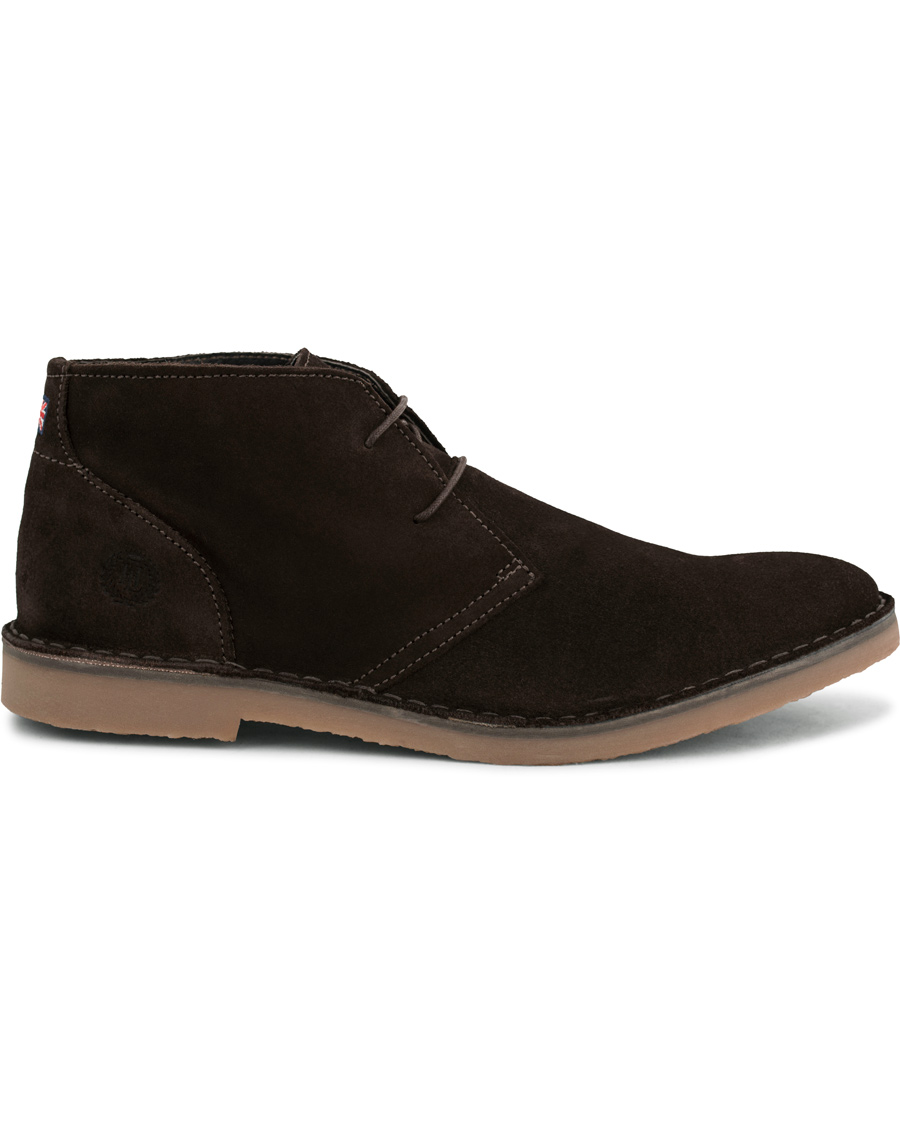 Uomini | Henri Lloyd Dover Boot Dark Brown Suede | Henri-Lloyd | Henri Lloyd Dover Boot Dark Brown Suede