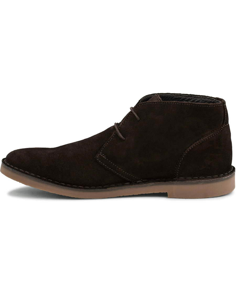 Uomini | Henri Lloyd Dover Boot Dark Brown Suede | Henri-Lloyd | Henri Lloyd Dover Boot Dark Brown Suede