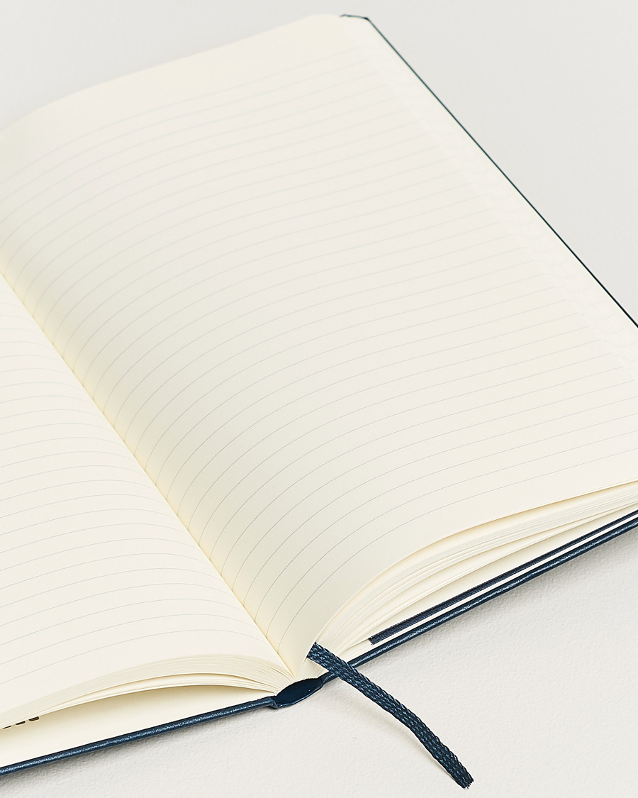 Uomini | Moleskine Ruled Hard Notebook Large Sapphire Blue | Moleskine | Ruled Hard Notebook Large Sapphire Blue