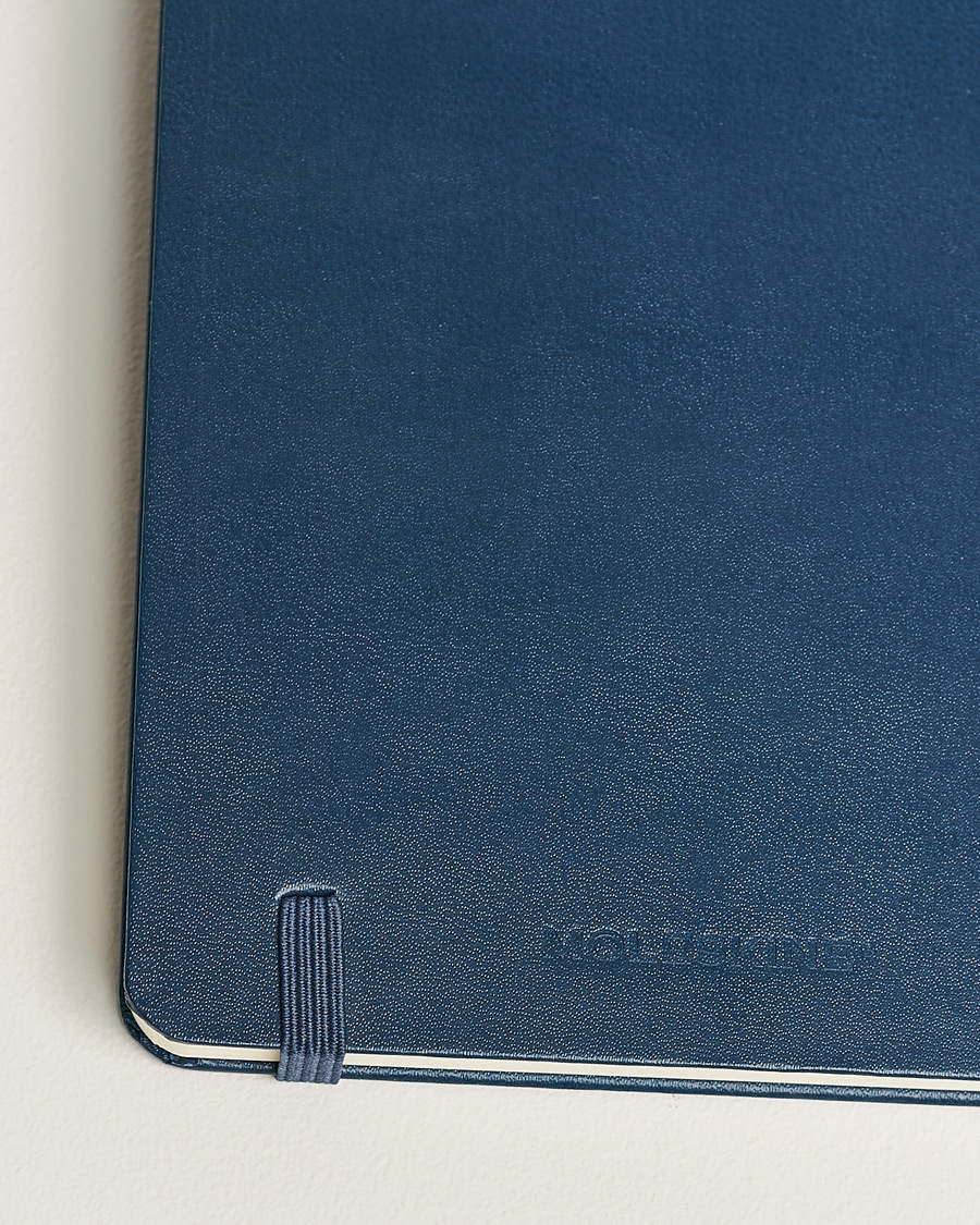Uomini | Moleskine Ruled Hard Notebook Large Sapphire Blue | Moleskine | Ruled Hard Notebook Large Sapphire Blue