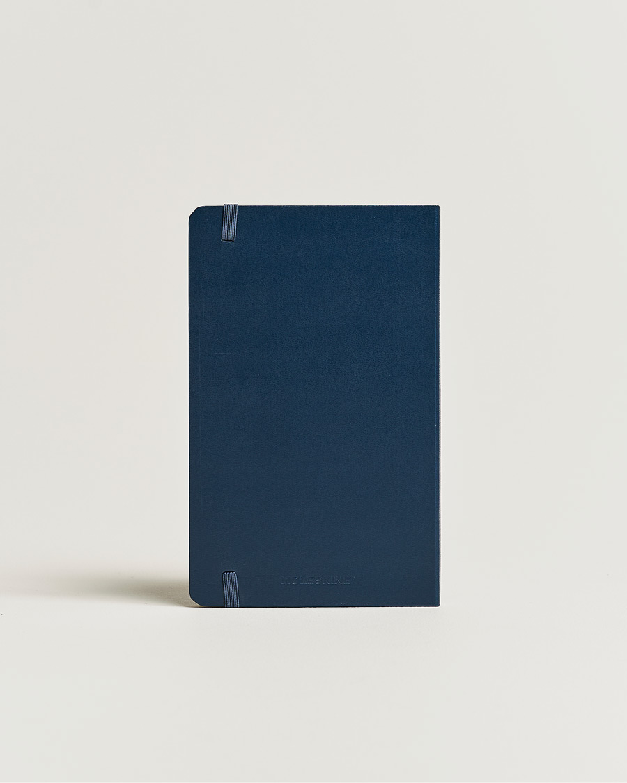 Uomini | Moleskine Ruled Hard Notebook Large Sapphire Blue | Moleskine | Ruled Hard Notebook Large Sapphire Blue