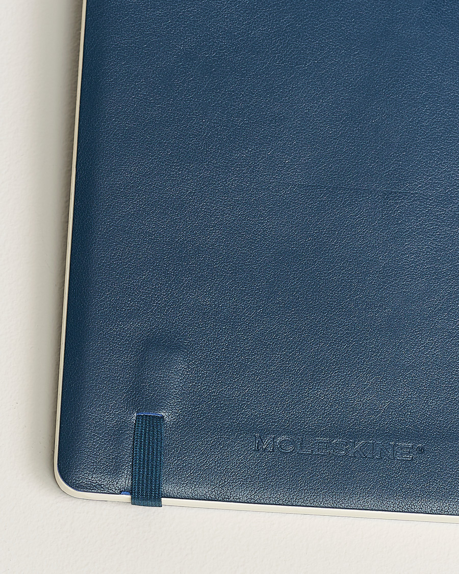 Uomini | Moleskine Ruled Soft Notebook Large Sapphire Blue | Moleskine | Ruled Soft Notebook Large Sapphire Blue