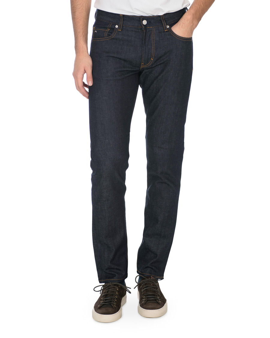 Uomini | Jeans | J.Lindeberg | Jay Slim Fit Stretch Jeans Dry Indigo