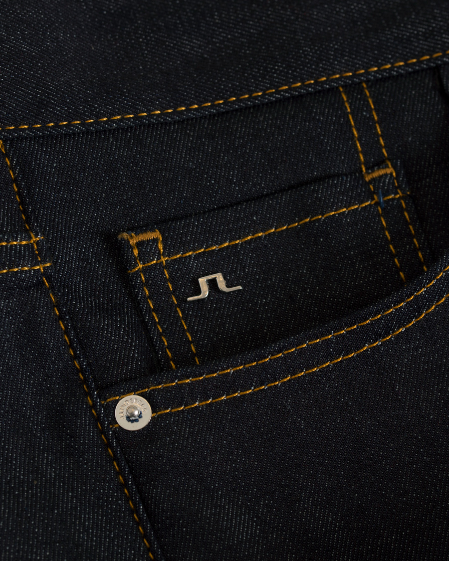 Uomini | Jeans | J.Lindeberg | Jay Slim Fit Stretch Jeans Dry Indigo