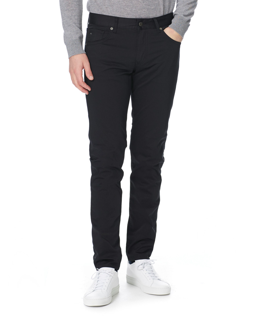 Uomini | Jeans | J.Lindeberg | Jay Satin Stretch Jeans Black