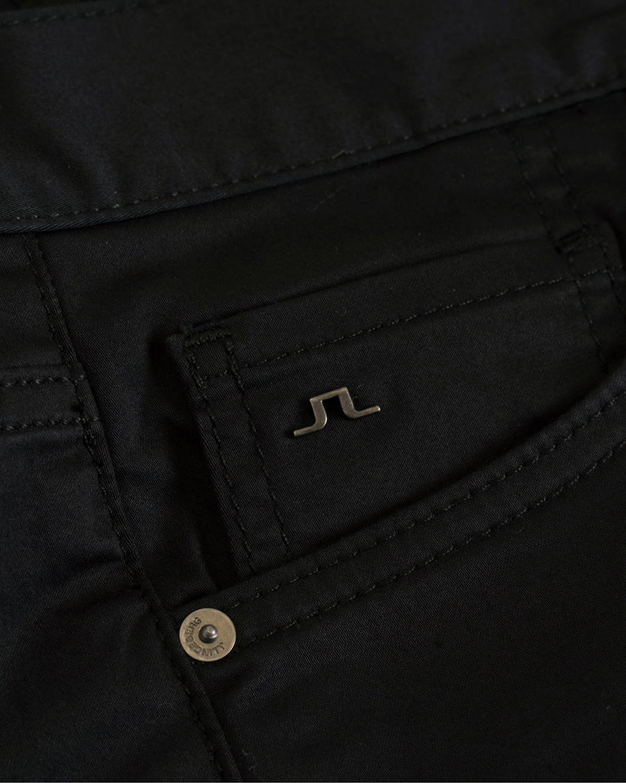 Uomini | Jeans | J.Lindeberg | Jay Satin Stretch Jeans Black