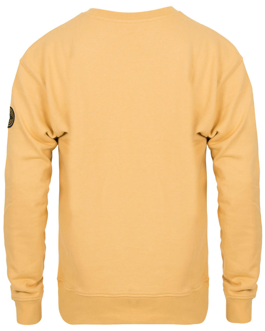 Uomini | Maglieria | WACAY | Badge Sweatshirts Faded Yellow