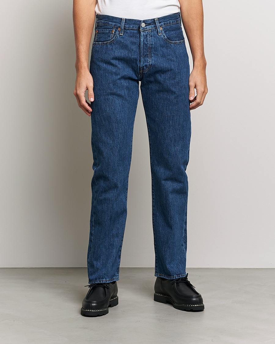 Uomini | Pantaloni | Levi's | 501 Original Fit Jeans Stonewash