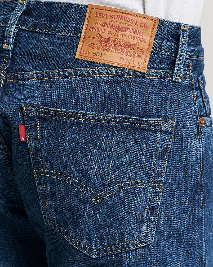 Uomini | Pantaloni | Levi's | 501 Original Fit Jeans Stonewash