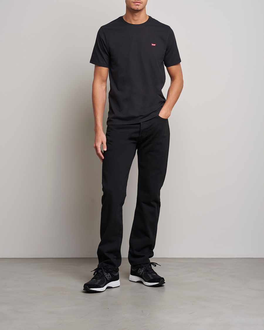Uomini | Pantaloni | Levi's | 501 Original Fit Jeans Black