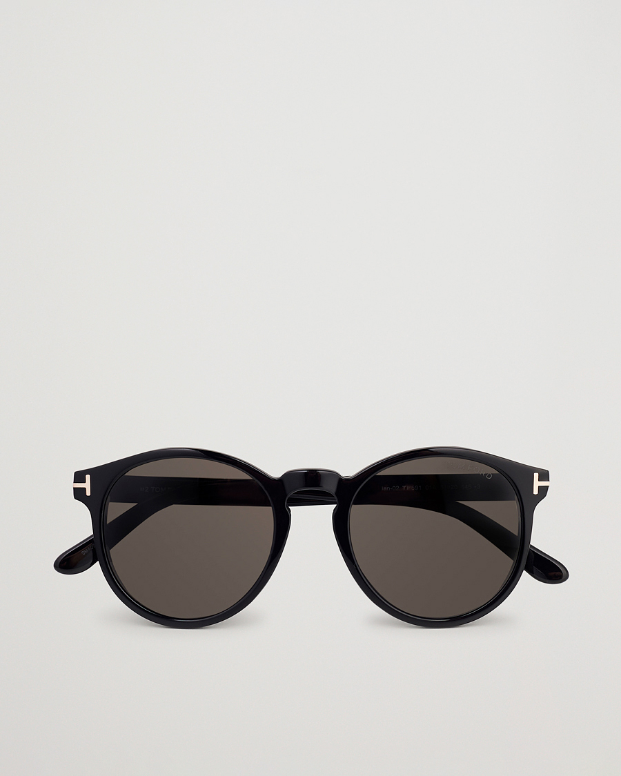 Uomini | Occhiali da sole | Tom Ford | Ian FT0591 Sunglasses Shiny Black