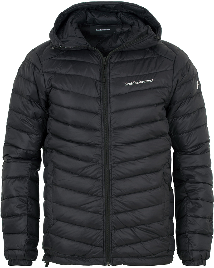 Uomini | Giacche | Peak Performance | Frost Down Hooded Jacket Black