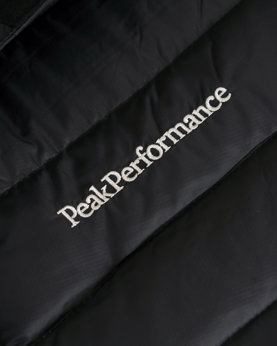 Uomini | Giacche | Peak Performance | Frost Down Hooded Jacket Black