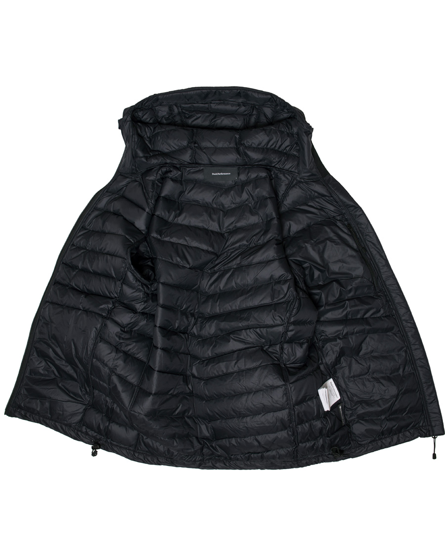 Uomini | Giacche | Peak Performance | Frost Down Hooded Jacket Black