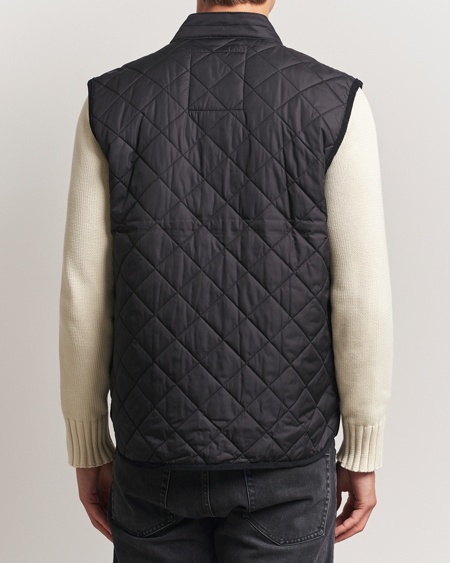 Uomini | Gilet | Morris | Trenton Quilted Vest Black