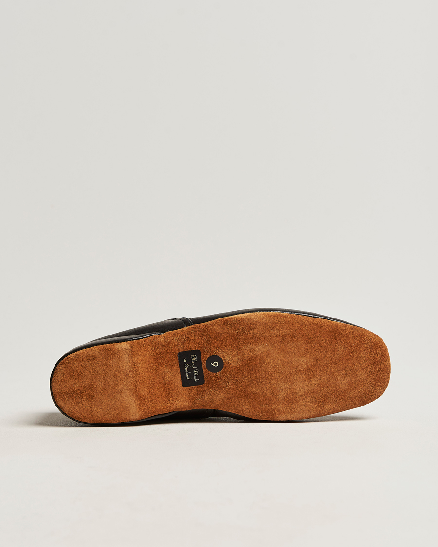Uomini | Sandali & Diapositive | Crockett & Jones | Grecian Home Slipper Black