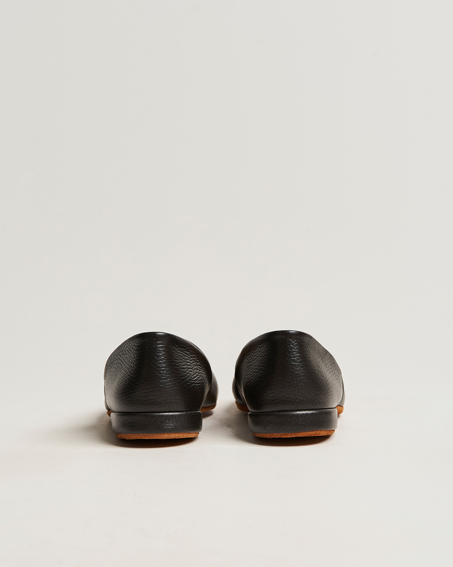 Uomini | Sandali & Diapositive | Crockett & Jones | Grecian Home Slipper Black