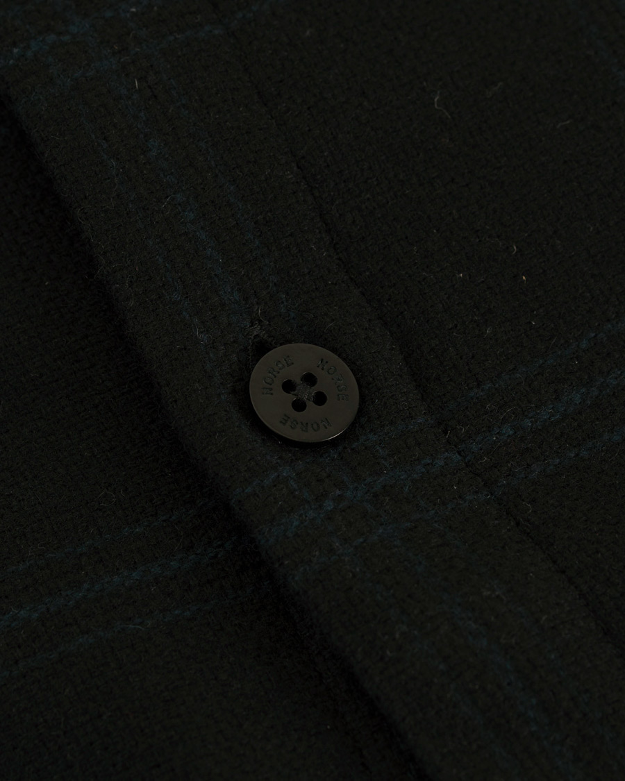 Uomini | Giacche | Norse Projects | Jens Wool Overshirt Black
