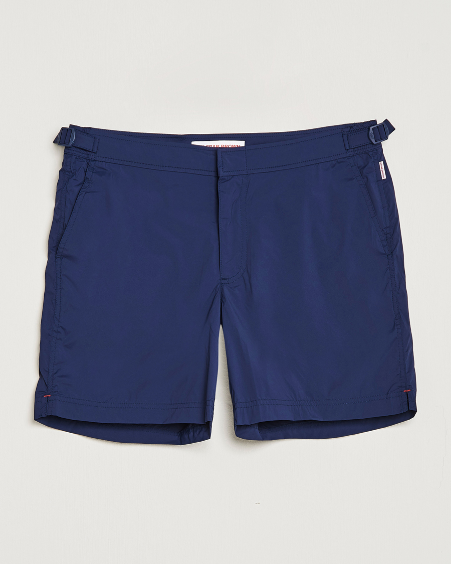 Uomini | Costumi da bagno | Orlebar Brown | Bulldog Sport Swim Shorts Navy