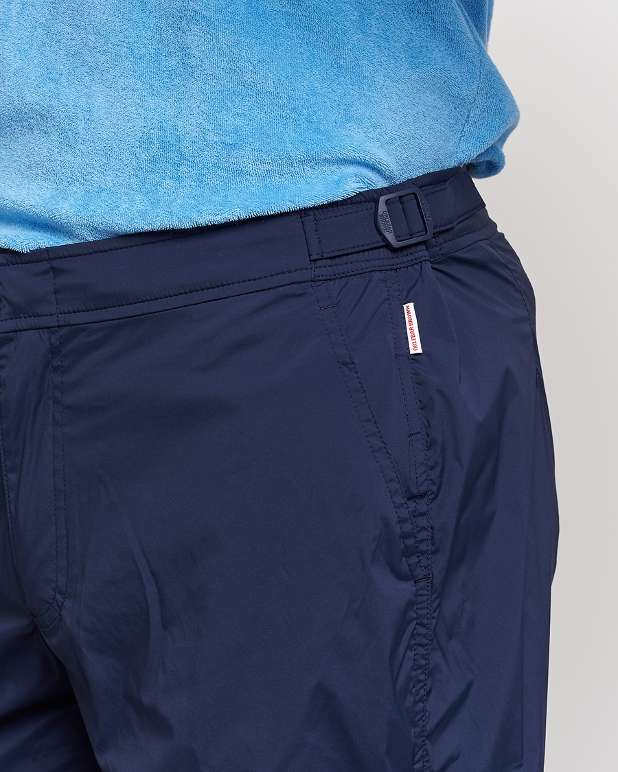 Uomini | Costumi da bagno | Orlebar Brown | Bulldog Sport Swim Shorts Navy