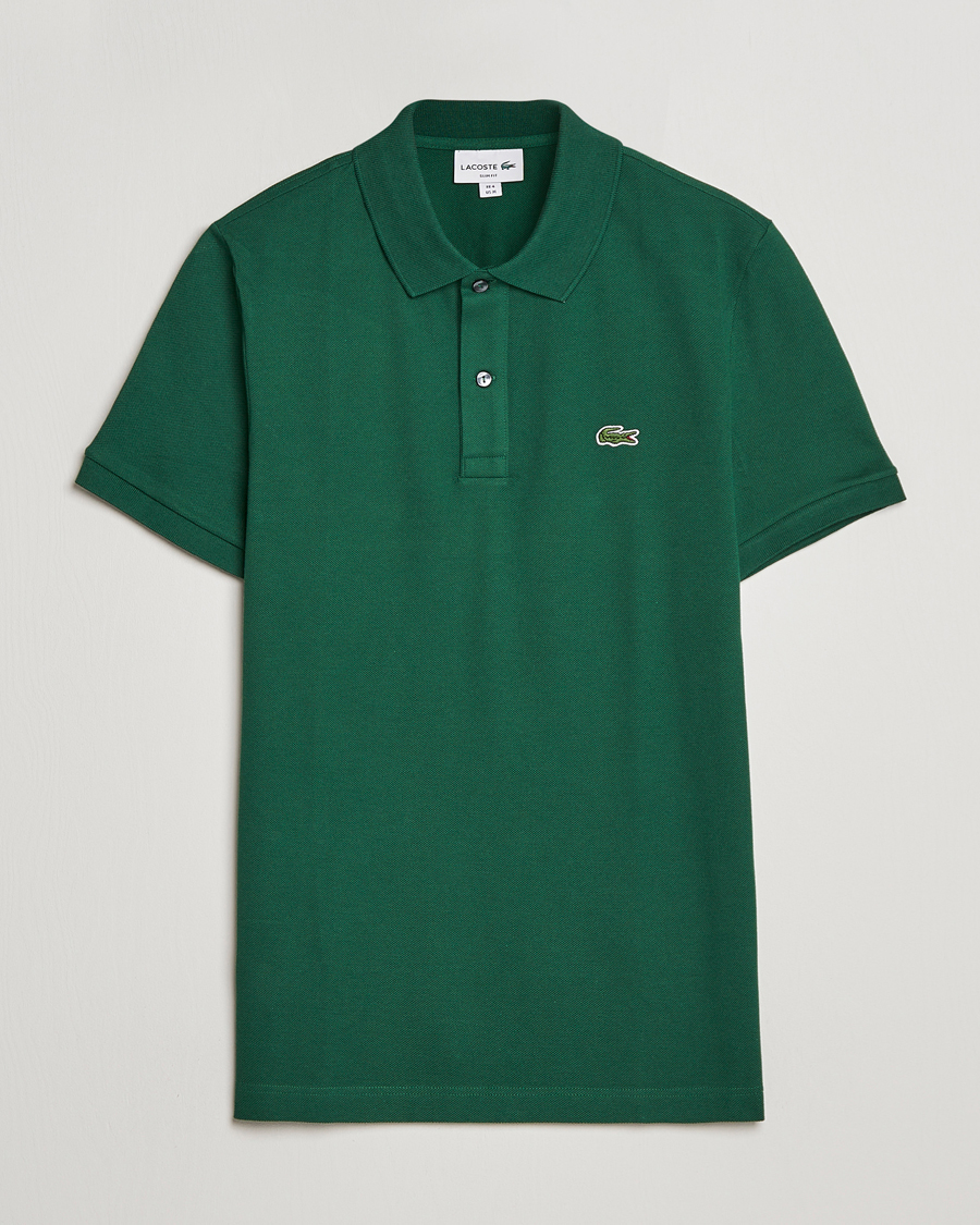 Uomini | Polo | Lacoste | Slim Fit Polo Piké Green