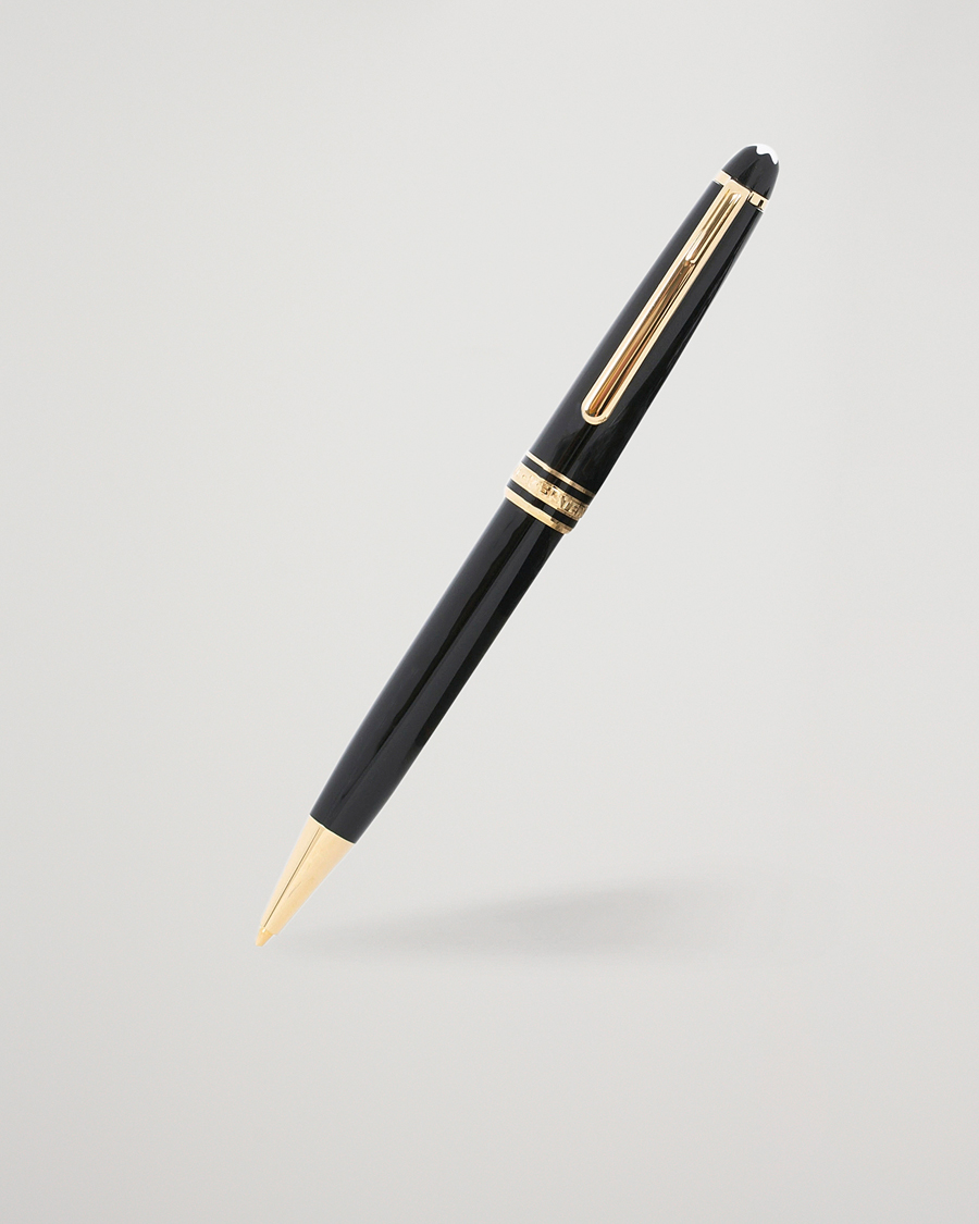 Uomini | Penne | Montblanc | 165 Meisterstück Mechanical Coated Classique Pencil Yellow Gold