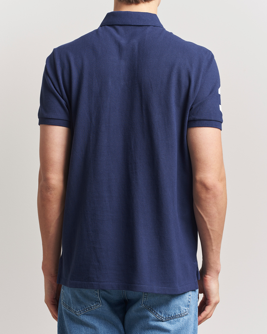 Uomini | Polo | Polo Ralph Lauren | Custom Fit Big Pony Polo Newport Navy