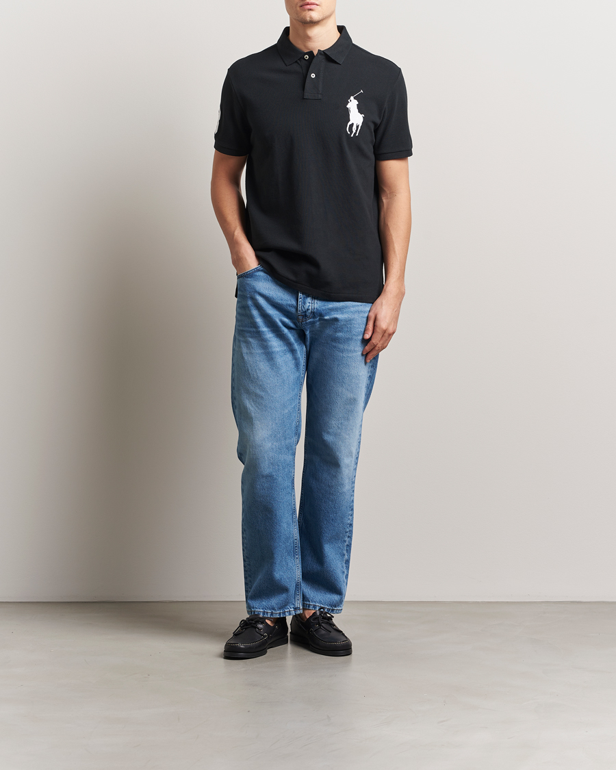 Uomini | Polo | Polo Ralph Lauren | Custom Fit Big Pony Polo Polo Black
