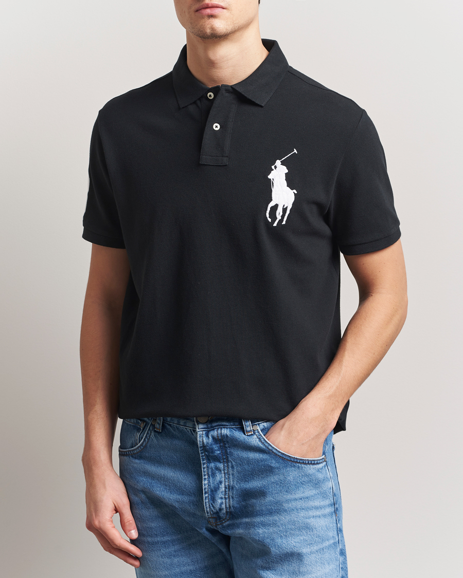 Uomini | Polo | Polo Ralph Lauren | Custom Fit Big Pony Polo Polo Black