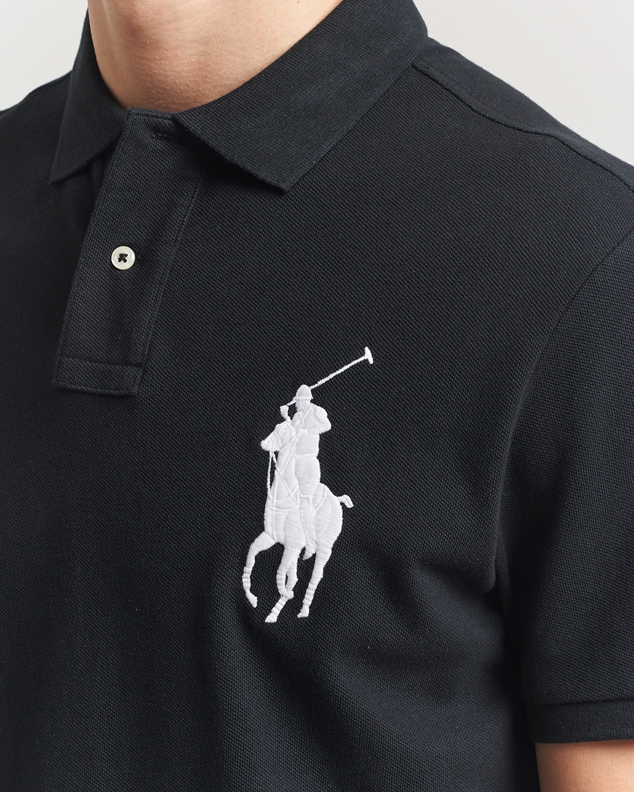 Uomini | Polo | Polo Ralph Lauren | Custom Fit Big Pony Polo Polo Black