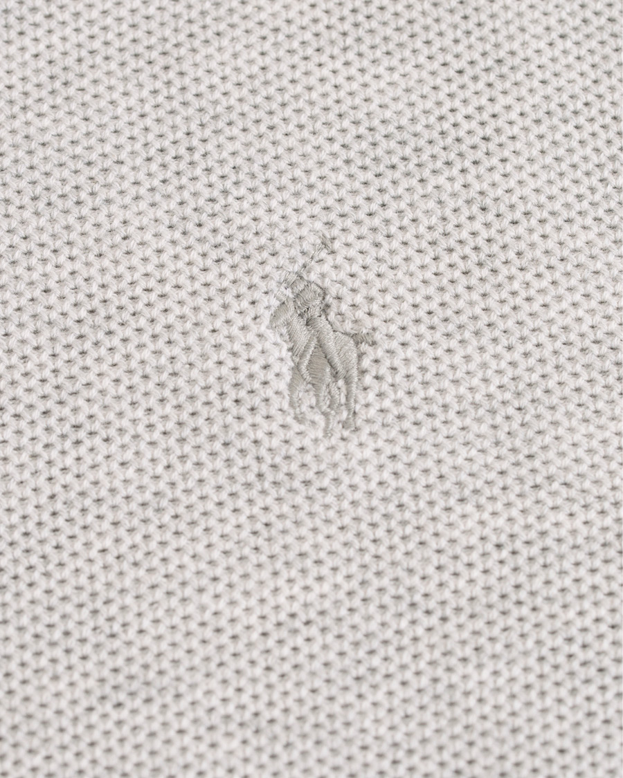 Uomini | Maglieria | Polo Ralph Lauren | Texture Half Zip Lawrence Grey Heather