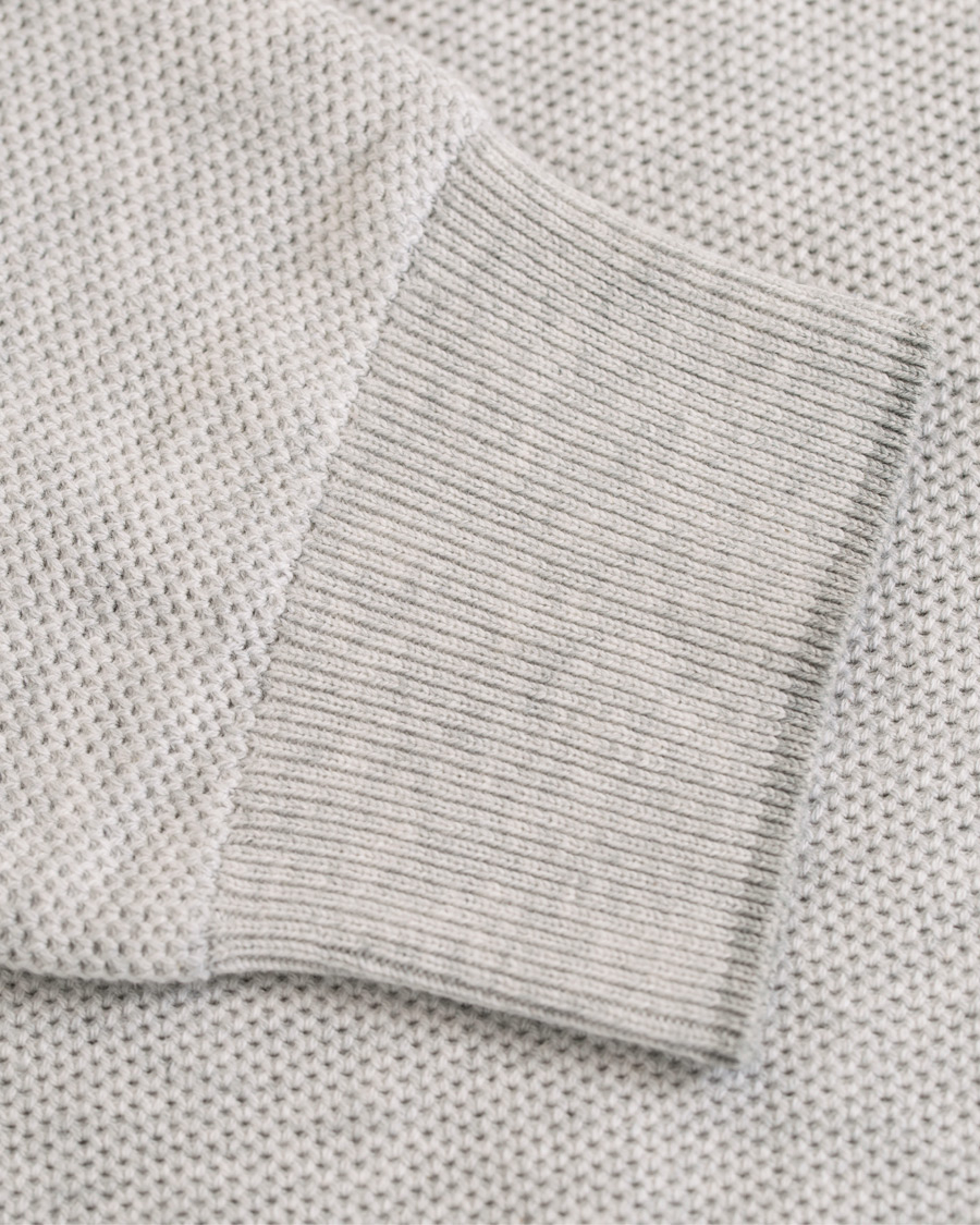 Uomini | Maglieria | Polo Ralph Lauren | Texture Half Zip Lawrence Grey Heather