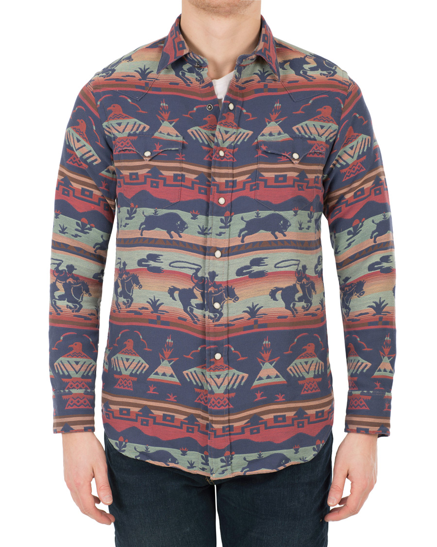 Uomini | Camicie | Polo Ralph Lauren | Core Fit Western Print Shirt Cowboy