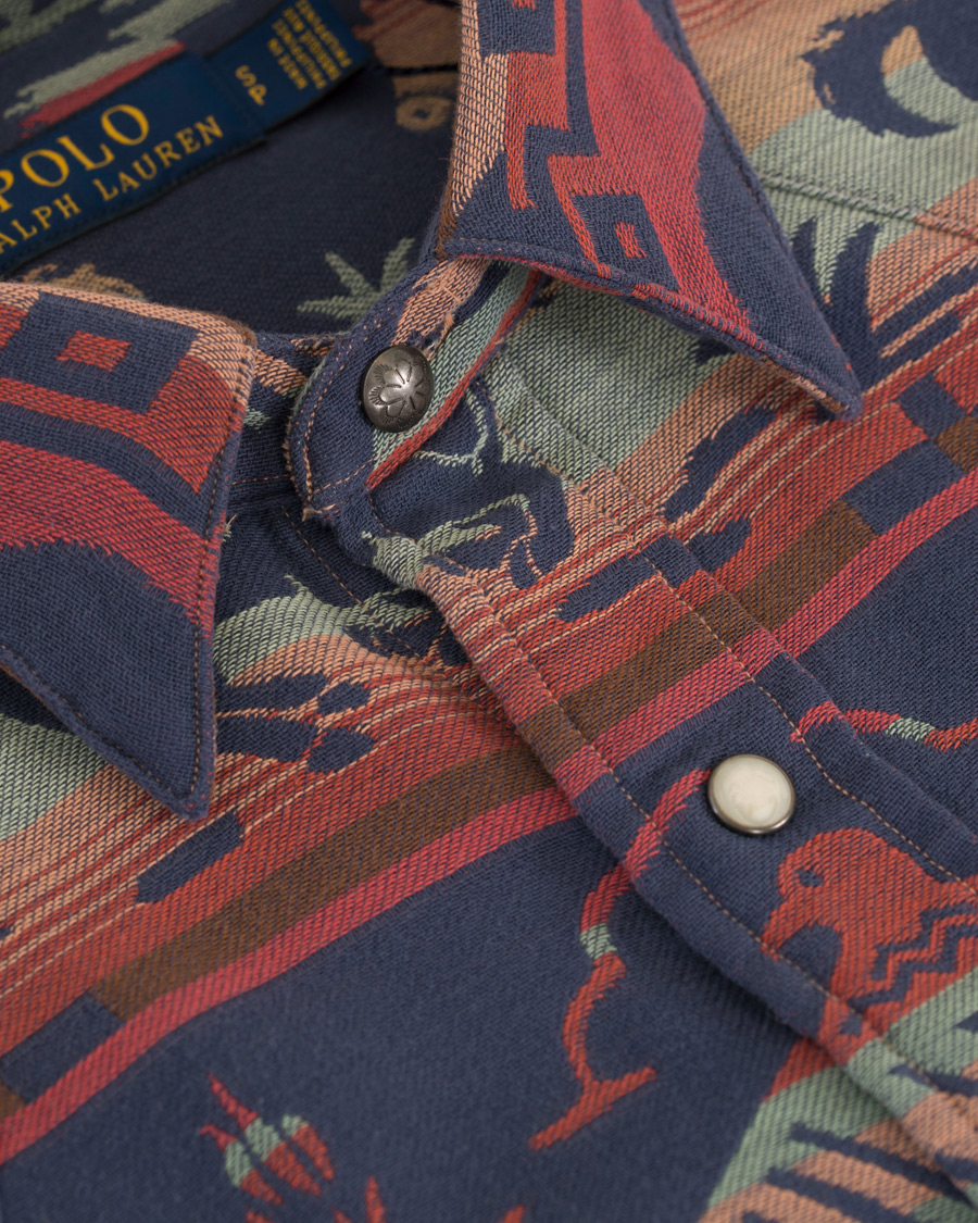 Uomini | Camicie | Polo Ralph Lauren | Core Fit Western Print Shirt Cowboy