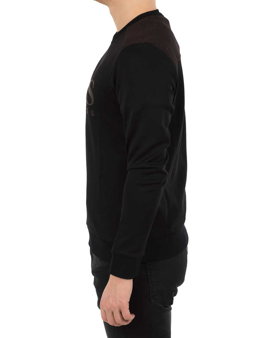 Uomini | Maglieria | BOSS GREEN | BOSS Athleisure Salbo Sweatshirt Black