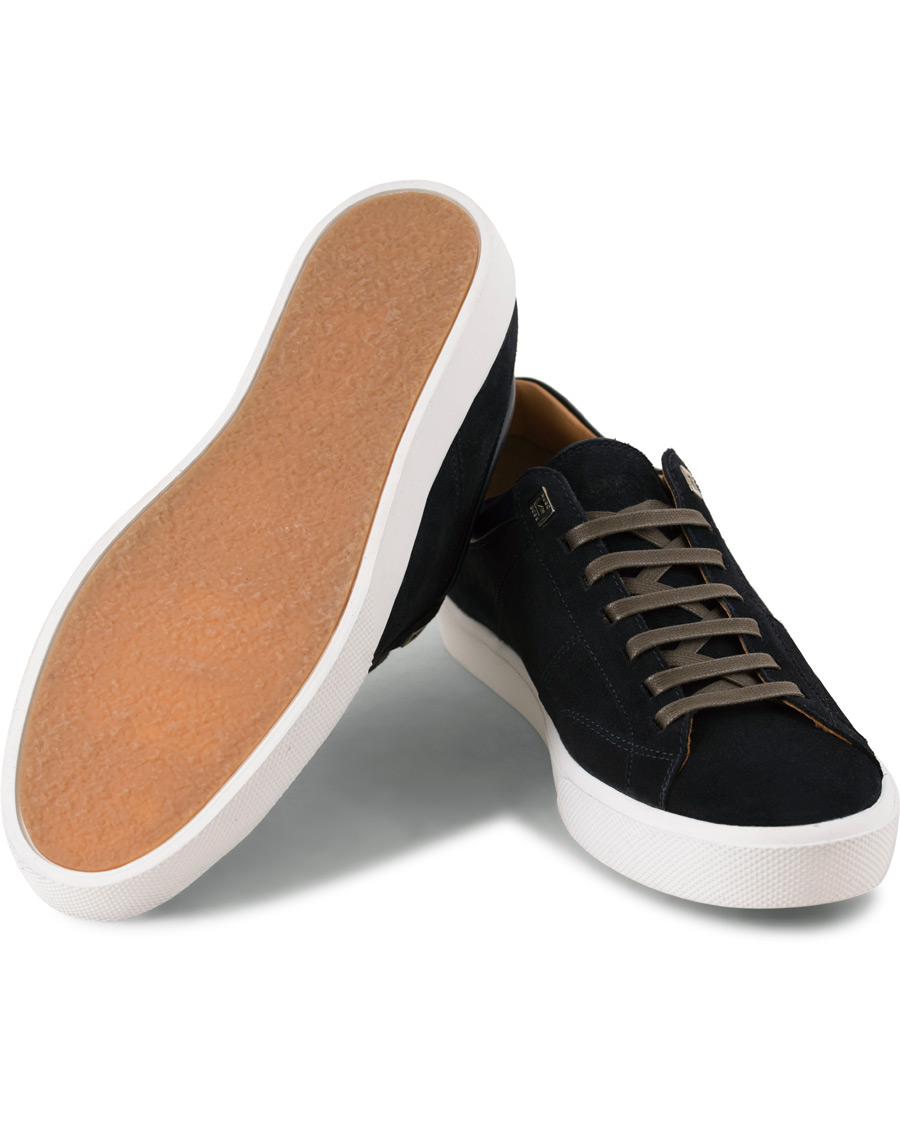 Uomini | BOSS Escape Tenn Sneaker Navy Suede | BOSS BLACK | BOSS Escape Tenn Sneaker Navy Suede