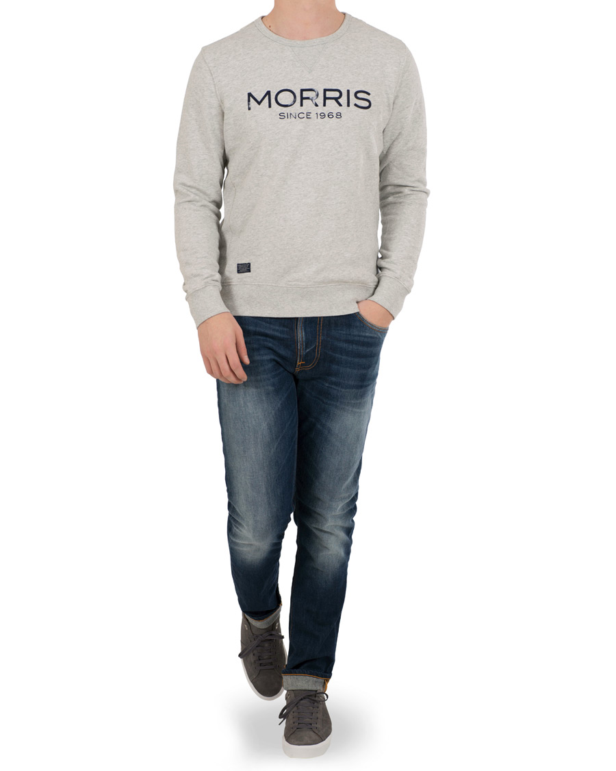 Uomini | Maglieria | Morris | Baker Sweatshirt Grey